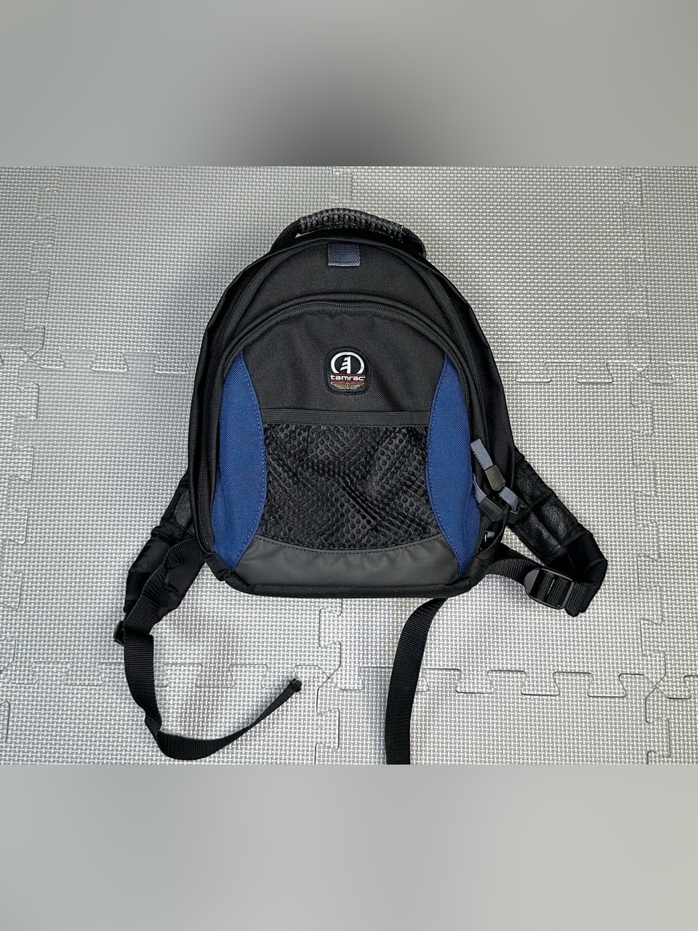 Tamrac 5371 Travel Pack Black Blue Camera DSLR Backpack Bag
